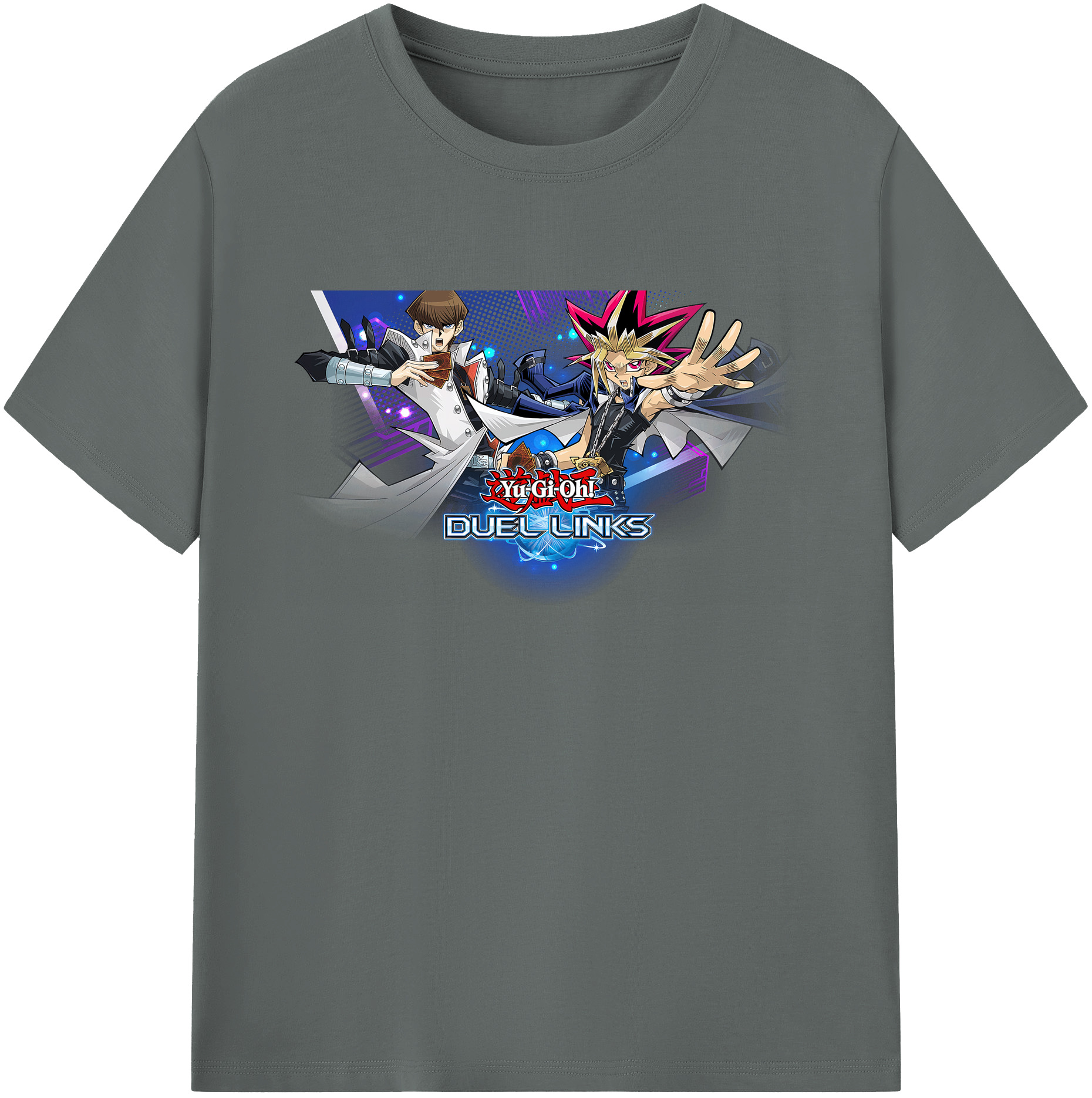 （画像用） 遊☆戯☆王 Yu-Gi-Oh! 綿100％ メンズ半袖Tシャツ｜肌触りやわらか＆通気性